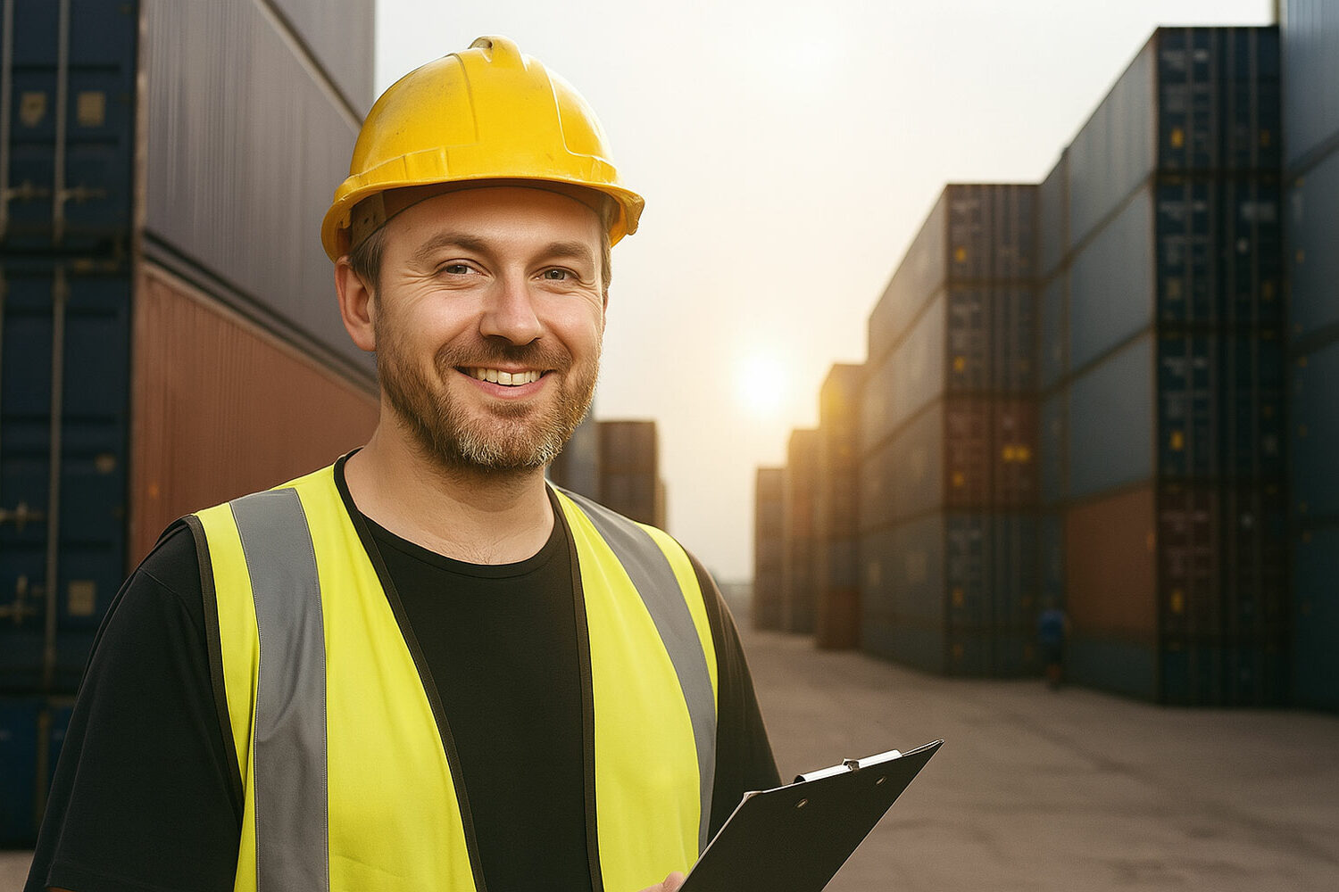 Arbeitwe bei Containerlager